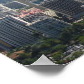 Hawaii's Waikiki und Diamond Head Poster (Ecke)