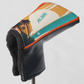 Hawaiisch/Aloha/Tropical/Strand Golf Headcover (3/4 Vorderseite)