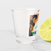 Hawaiisch/Aloha/Tropical/Strand Schnapsglas (Links)