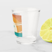 Hawaiisch/Aloha/Tropical/Strand Schnapsglas (Rechts)