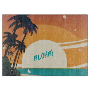 Hawaiisch/Aloha/Tropical/Strand Schneidebrett