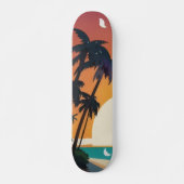 Hawaiisch/Aloha/Tropical/Strand Skateboard (Vorne)