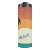 Hawaiisch/Aloha/Tropical/Strand Thermosbecher (Vorderseite)