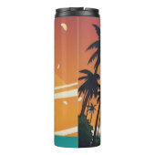 Hawaiisch/Aloha/Tropical/Strand Thermosbecher (Rückseite)