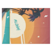 Hawaiisch/Aloha/Tropical/Strand Tischdecke (Vorderseite (Horizontal))