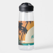 Hawaiisch/Aloha/Tropical/Strand Trinkflasche (Vorne)