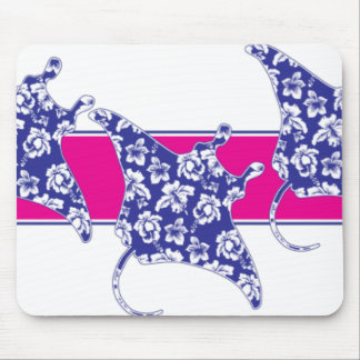 Hawaiisch-Blume-Manta-Rays Mousepad