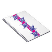 Hawaiisch-Blume-Manta-Rays Notizblock (Rechte Seite)
