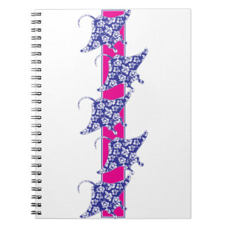 Hawaiisch-Blume-Manta-Rays Notizblock