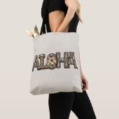Hawaiisch-Polynesischer Aloha Bamboo Look Tasche (Von Nahem)