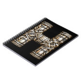 Hawaiisch-Polynesischer Aloha Letter H Custom Init Notizblock (Linke Seite)