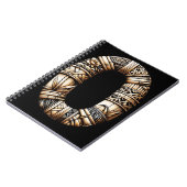 Hawaiisch-Polynesischer Aloha Letter O Custom Init Notizblock (Linke Seite)
