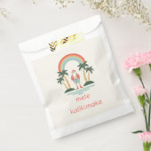 Hawaiisch/Regenbogen/Palmen Santa Geschenktütchen (Versiegelt)