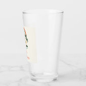 Hawaiisch/Regenbogen/Palmen Santa Glas (Links)