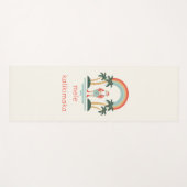 Hawaiisch/Regenbogen/Palmen Santa Yogamatte (Vorderseite (Horizontal))