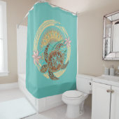 Hawaiisch - Samoan - Polynesisches Kreislauftribal Duschvorhang (Beispiel)