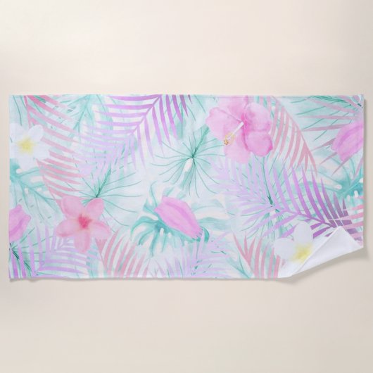 hawaiisch strandtuch (Vorderseite)