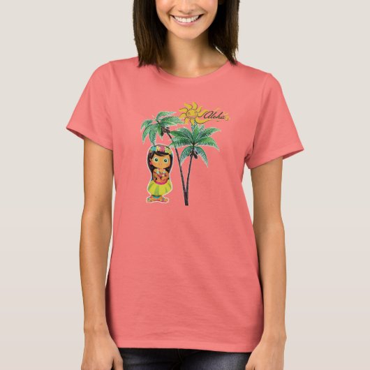 hawaiisch T-Shirt (Vorderseite)