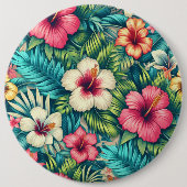 Hawaiisch/tropisch Button (Vorderseite)
