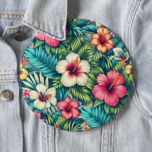 Hawaiisch/tropisch Button (Beispiel)