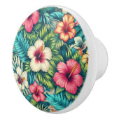 Hawaiisch/tropisch Keramikknauf (Rechts)