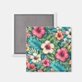 Hawaiisch/tropisch Magnet (Vorderseite/Rückseite)