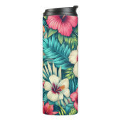 Hawaiisch/tropisch Thermosbecher (Nach links gedreht)