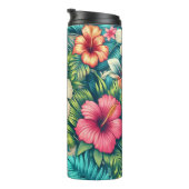 Hawaiisch/tropisch Thermosbecher (Nach rechts gedreht)