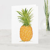 Hawaiische Ananas Karte (Vorderseite)