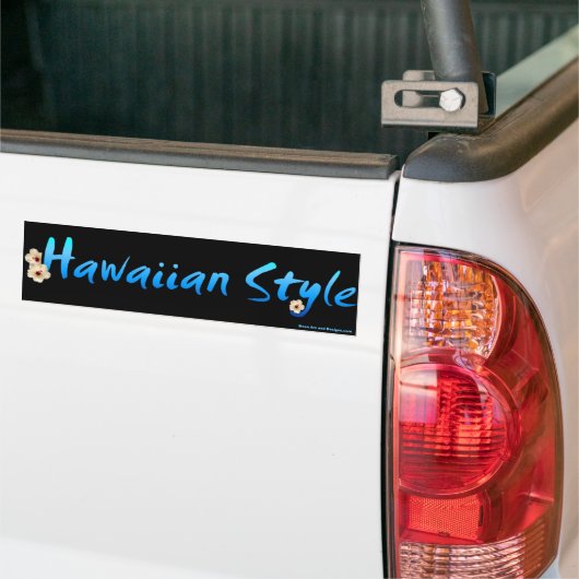 Hawaiische Art Autoaufkleber (Auf Lkw)
