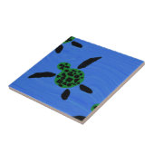 Hawaiische Art-dekorative Meeresschildkröte-Fliese Fliese (Seite)