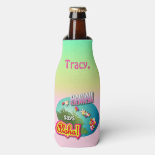Hawaiische Art Flaschenkühler