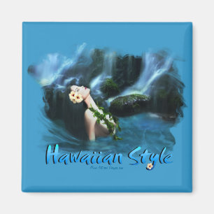 Hawaiische Art Magnet