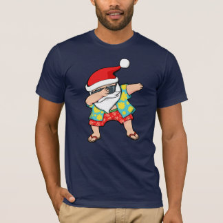 Hawaiische betupfende Sankt T-Shirt