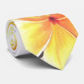 Hawaiische Blume Krawatte (Gerollt)