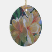 HAWAIISCHE BLUMEN Keramik-Verzierung Keramikornament (Rechts)