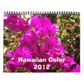 Hawaiische Farbe 2012 Kalender (Titelbild)