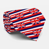 hawaiische Flaggen-Krawatte Krawatte (Gerollt)