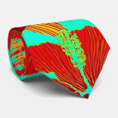 HAWAIISCHE FLUCHT-ART-MUTIGE FARBEN MIT BLUMEN KRAWATTE (Gerollt)