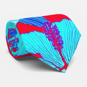 HAWAIISCHE FLUCHT-ART-MUTIGE FARBEN MIT BLUMEN KRAWATTE