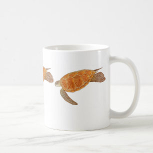 Hawaiische grüne Meeresschildkröte Kaffeetasse