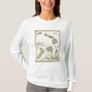 Hawaiische Gruppen-oder Sandwich-Inseln T-Shirt