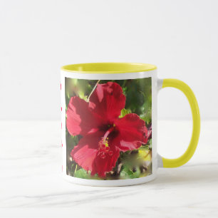 Hawaiische Hibiskus-Tasse Tasse