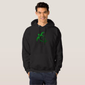 Hawaiische Honu Petroglyphe - Hoodie (Vorne ganz)