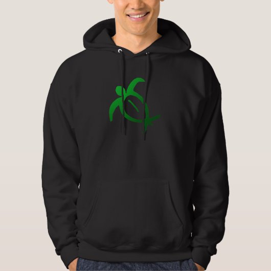 Hawaiische Honu Petroglyphe - Hoodie (Vorderseite)