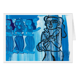 Hawaiische Hula Mädchen