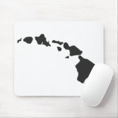 Hawaiische Insel-Ketten-Mausunterlage Mousepad (Mit Mouse)