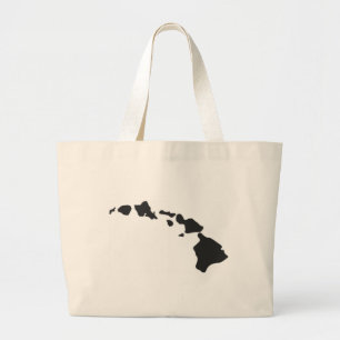 Hawaiische Insel-Ketten-Tasche Jumbo Stoffbeutel
