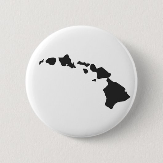 Hawaiische Insel-Kettenknopf Button (Vorderseite)