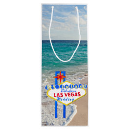 Hawaiische Insel Las Vegas der Hochzeits-9. Geschenktüte Für Weinflaschen